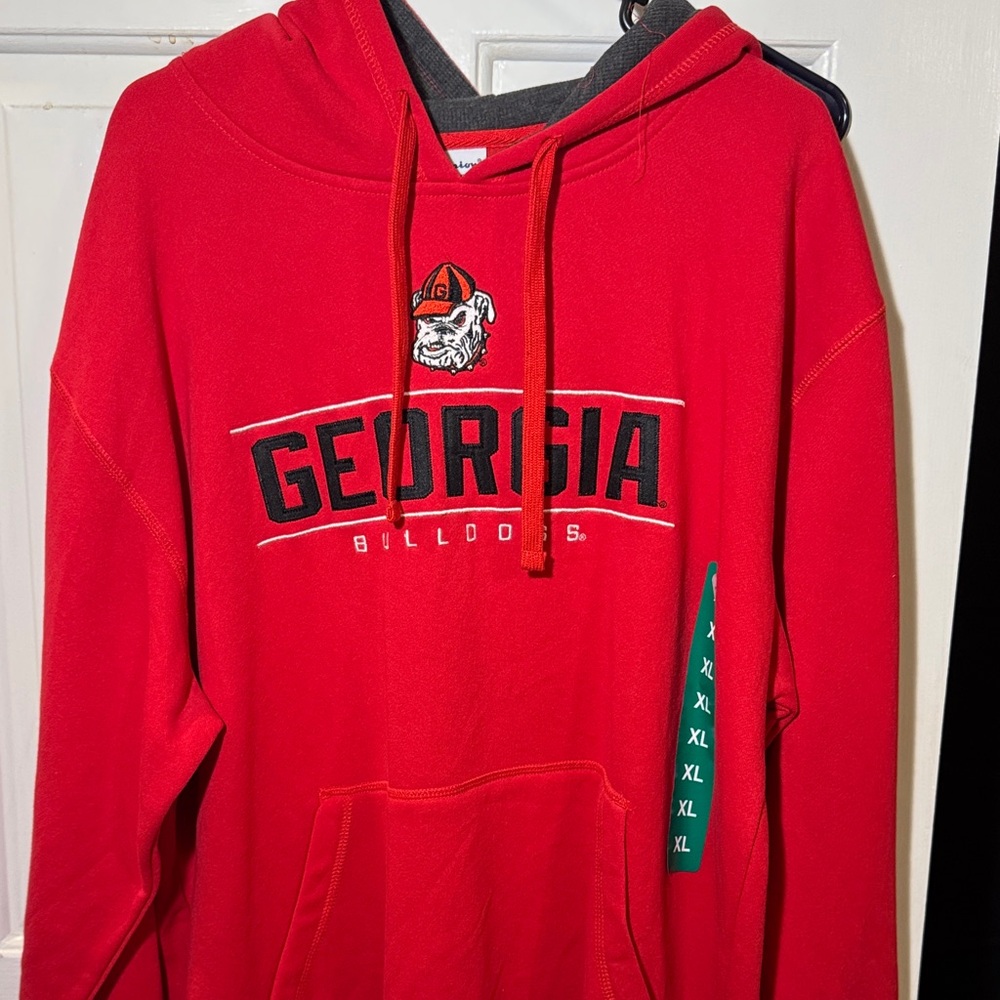 Champion Red Georgia Bulldogs Hoodie